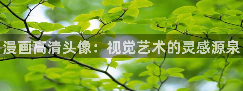 汗汗漫画免费下拉式漫画：漫画高清头像：视觉艺术的灵感源泉