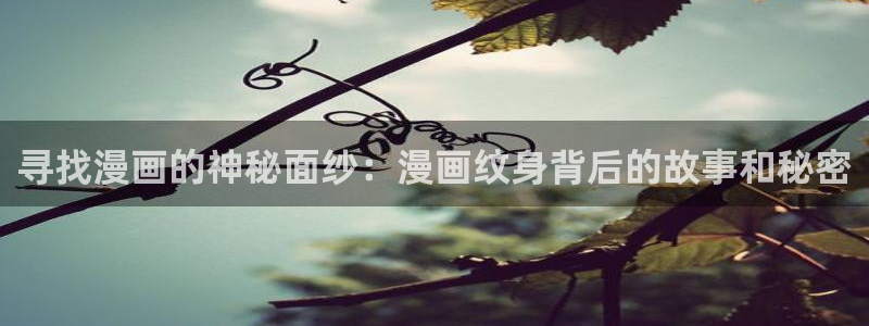 汗汗漫画首页登录羞羞漫画：寻找漫画的神秘面纱：漫画纹身背后的故事和秘密