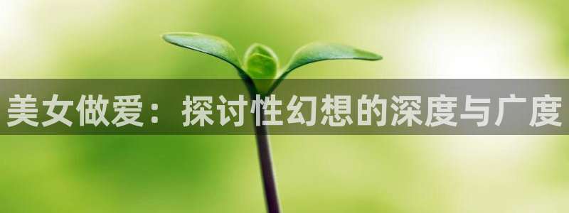 歪歪汗汗漫画网站：美女做爱：探讨性幻想的深度与广度